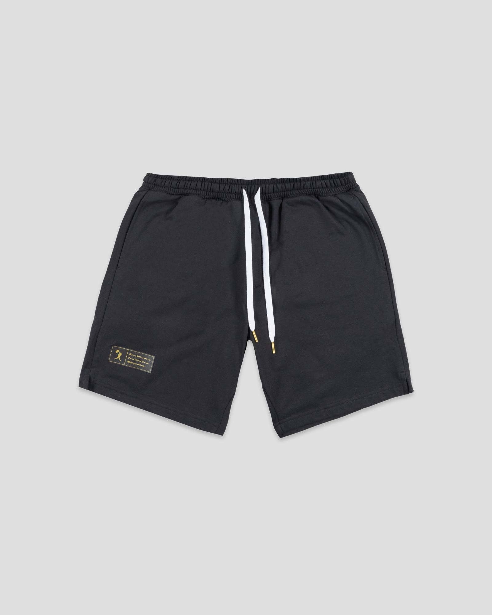 Baseballism: Play Hard Comfort Sweat Shorts (Black) - Youth
