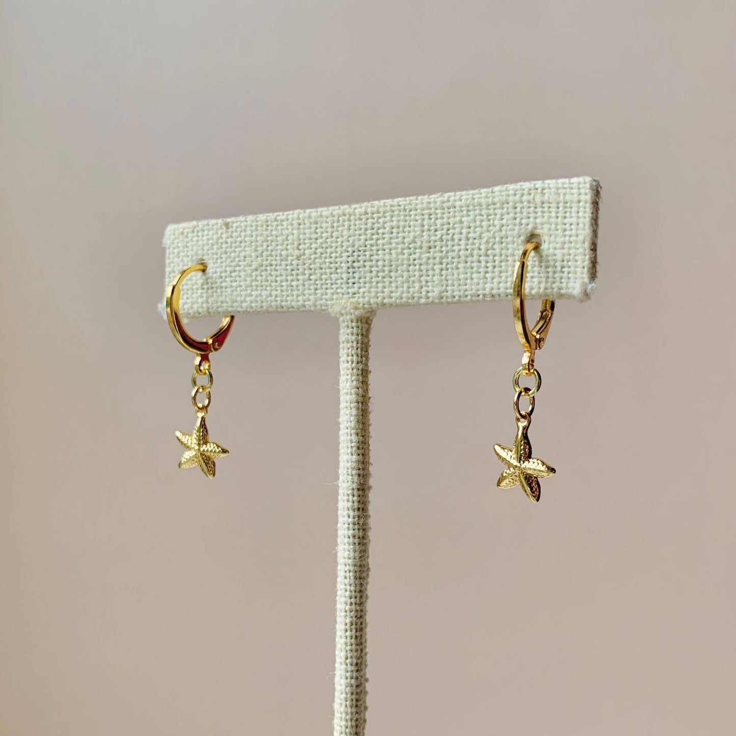 SALT by Sarah Curtis: Starfish Huggie Hoops