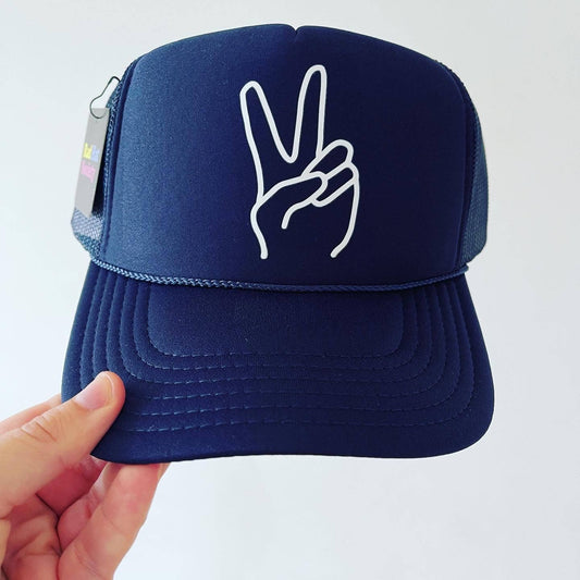 Rad Hat Society: Peace ✌🏻/ Hand drawn
