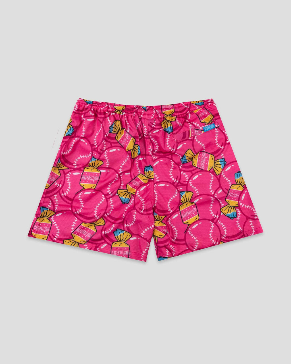 Baseballism: Doubles and Bubbles Diamond Air Mesh Shorts - Youth