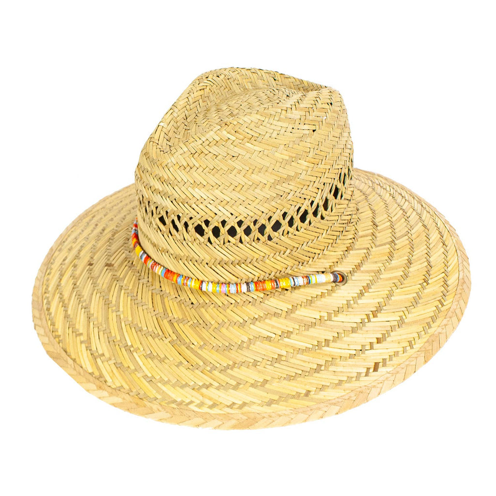 Peter Grimm: Delta Straw Wide Brim Sun Lifeguard Hat