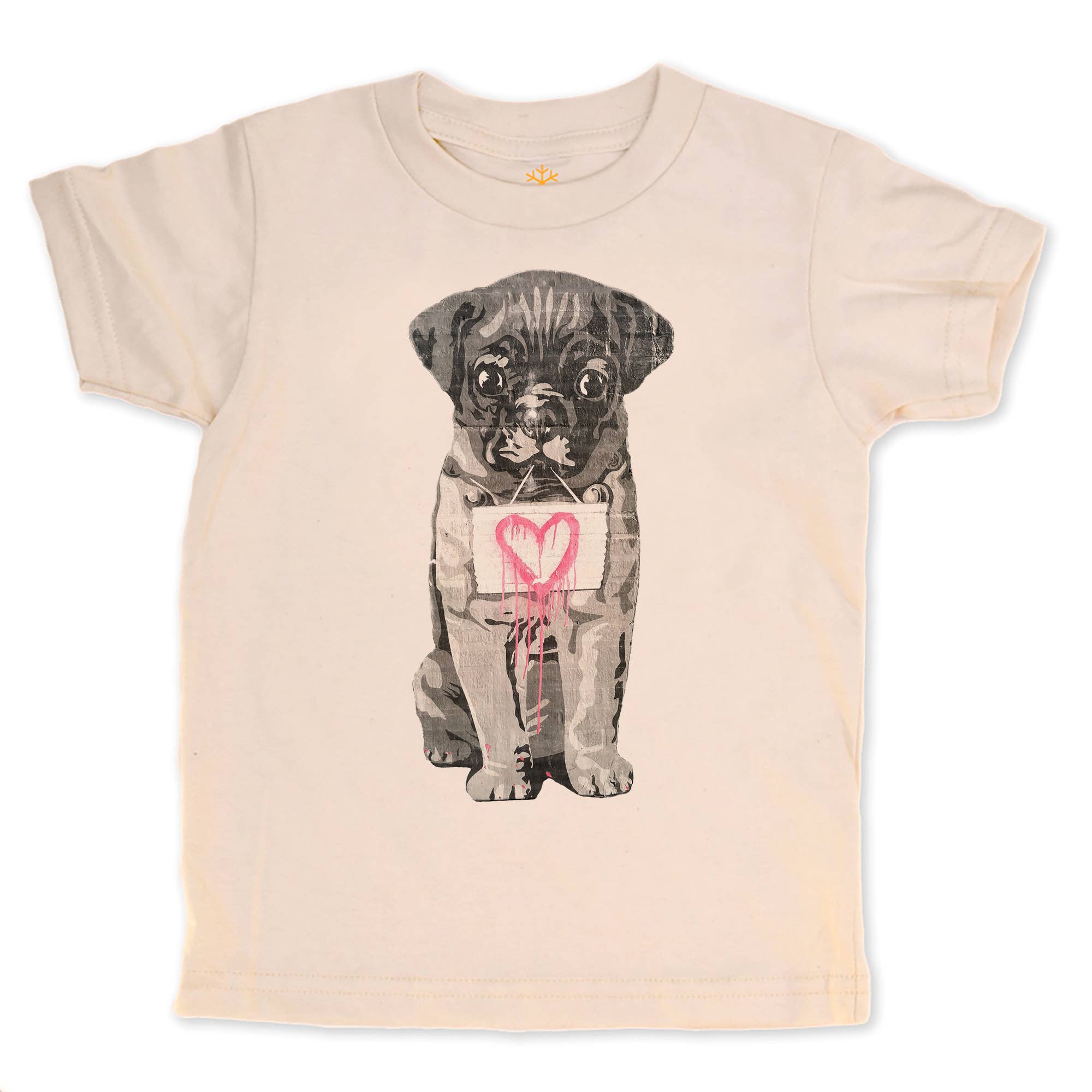 orangeheat: Dogheart - Kids Organic Tee