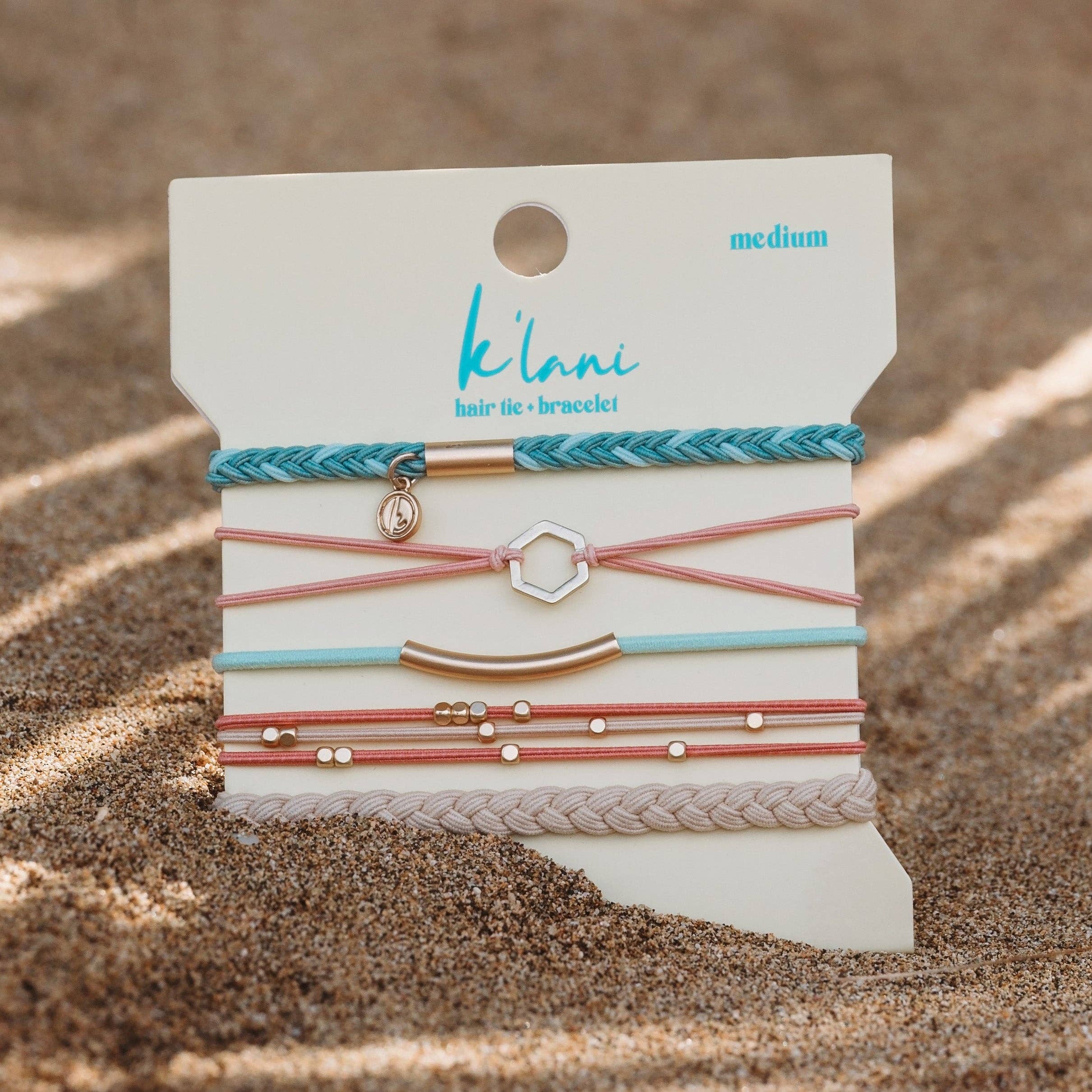 K'Lani: Live Hair Tie Bracelets