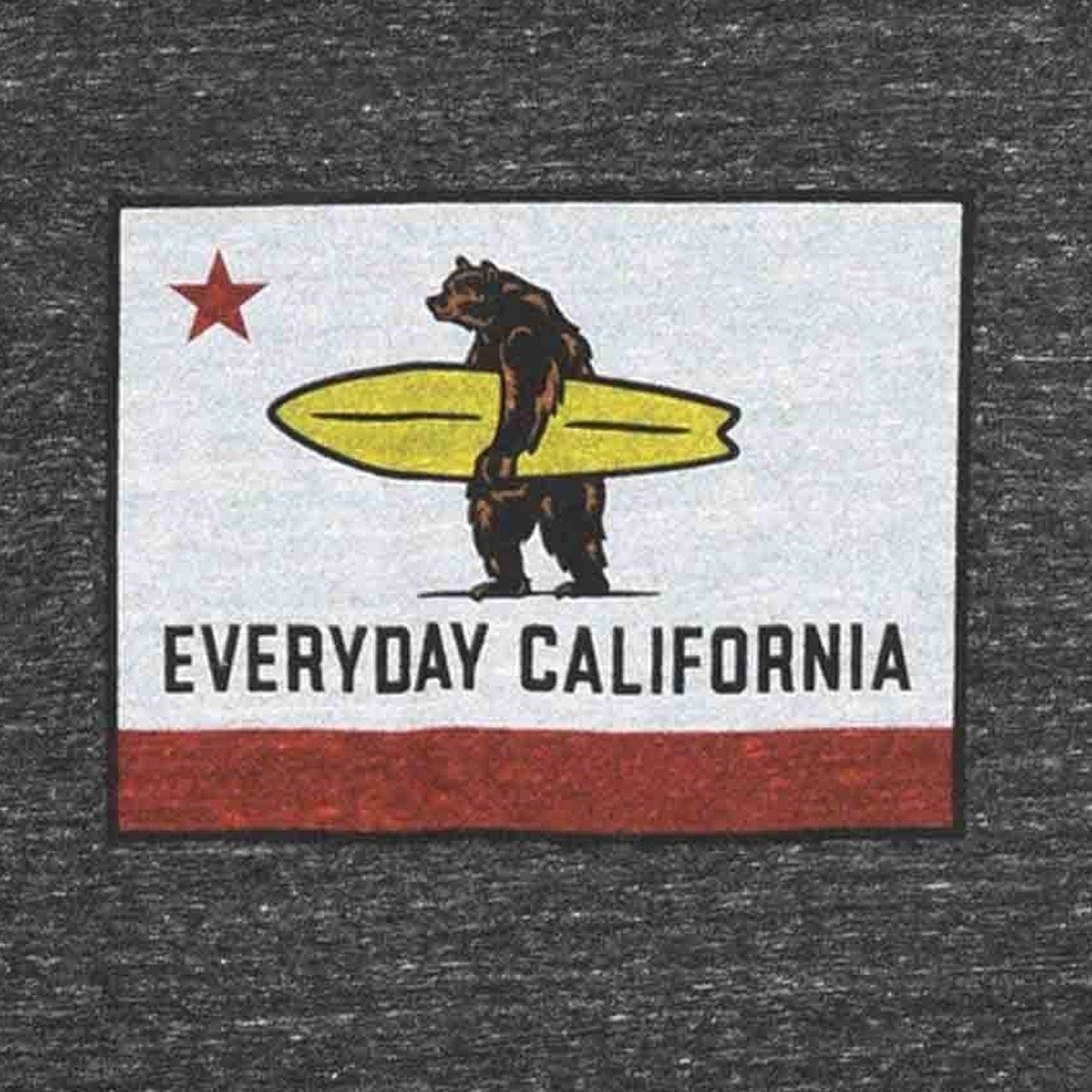 Everyday California: El Joven Tee - Kid's California Surfing Bear Tee
