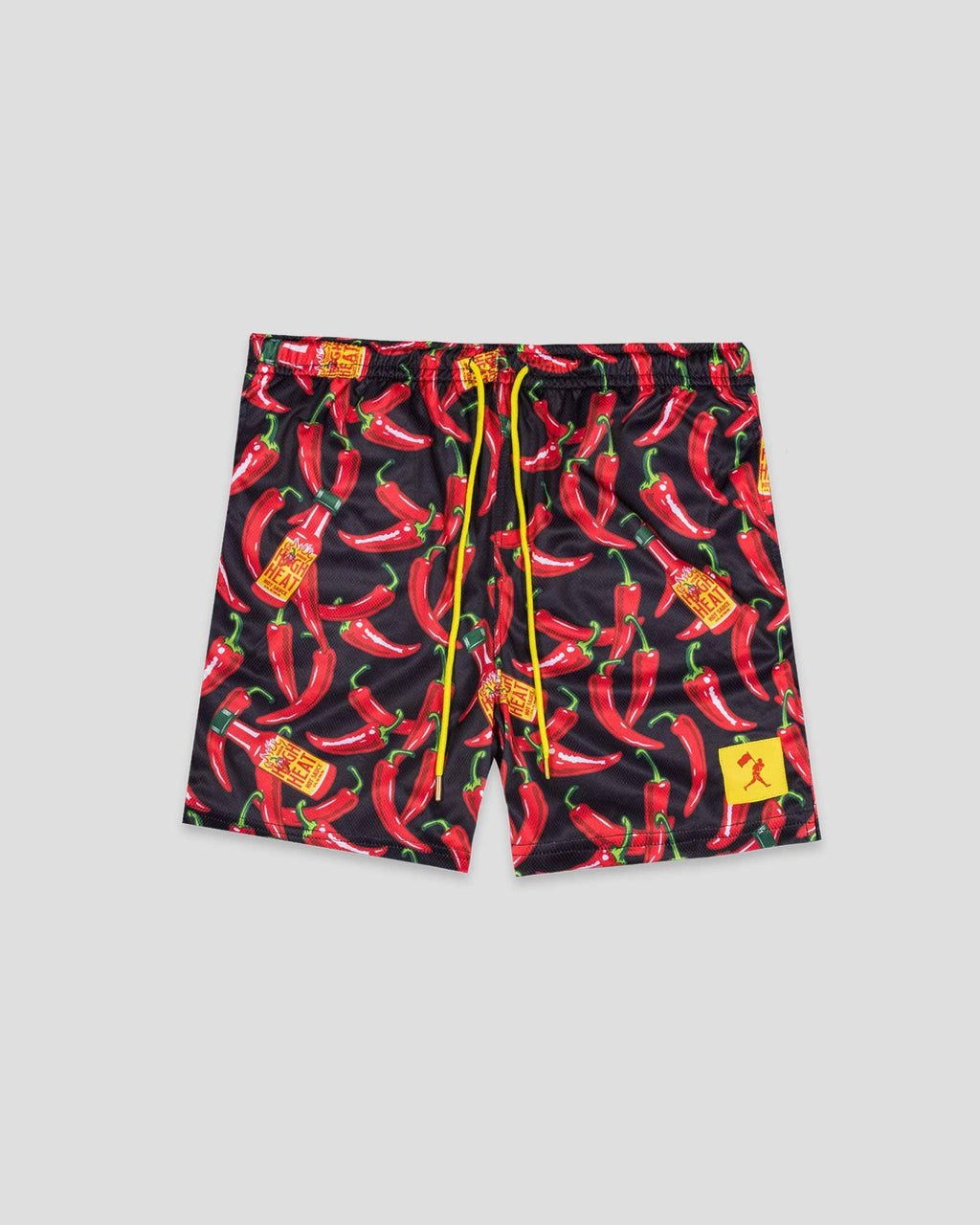 Baseballism: High Heat Hot Sauce Diamond Air Mesh Shorts - Youth