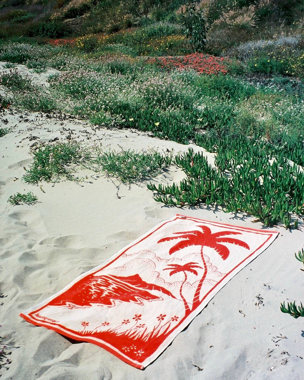 Overexposed: Hanalei Palm Towel