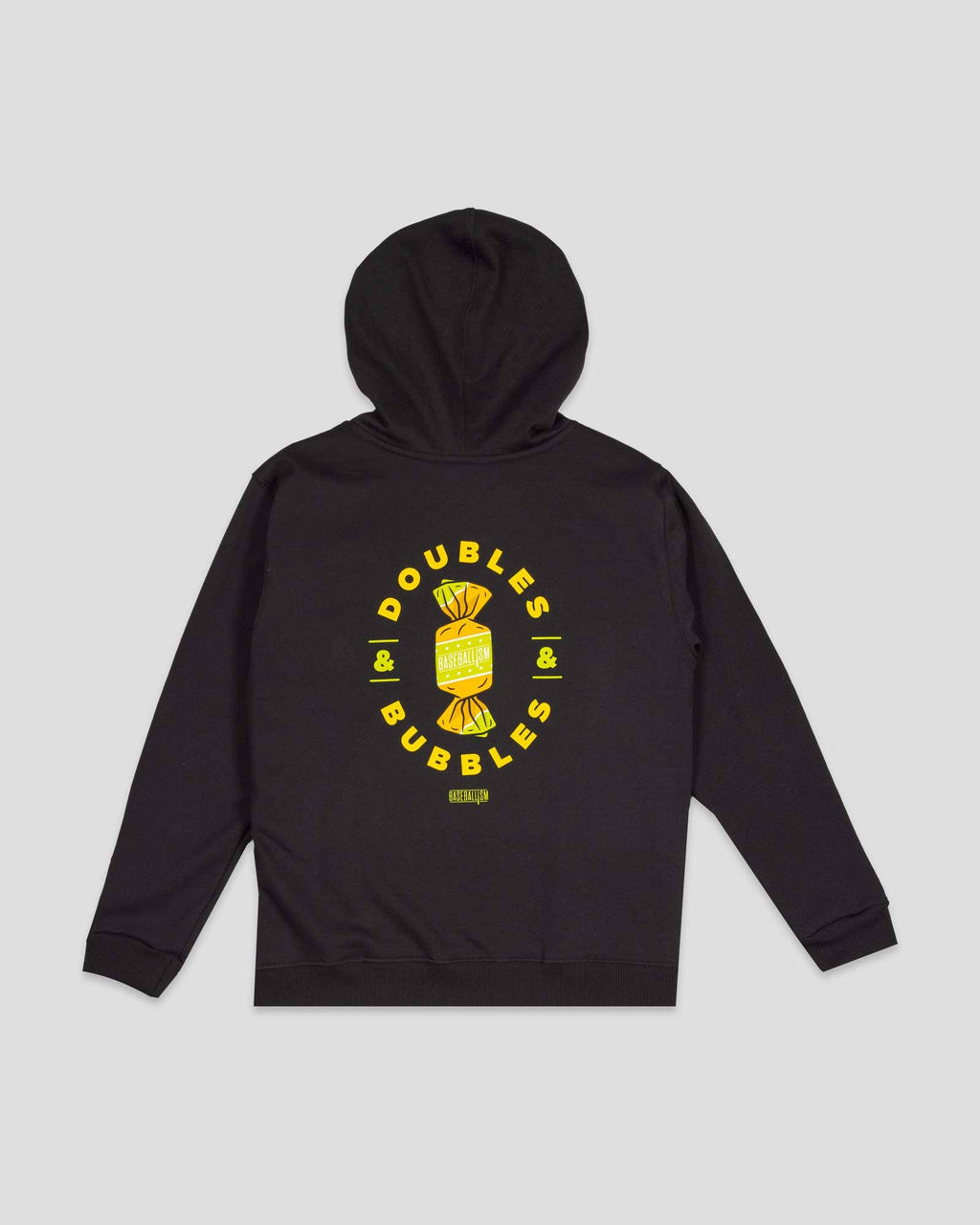 Baseballism: Doubles and Bubbles Hoodie (Banana) - Youth