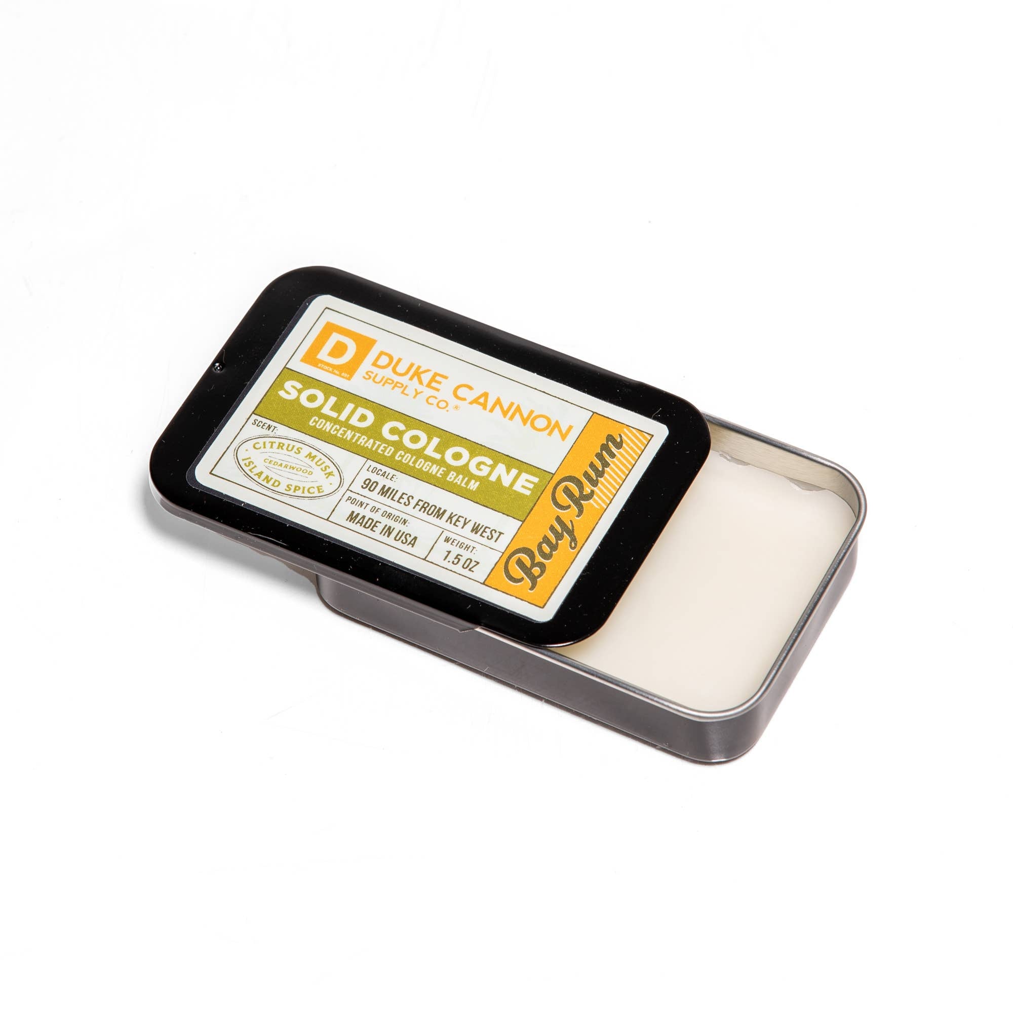 Duke Cannon: Solid Cologne - Bay Rum