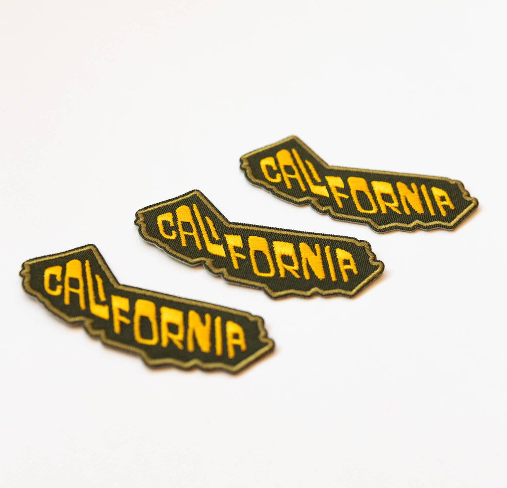 Union Made: California State Embroidered Iron on Patch