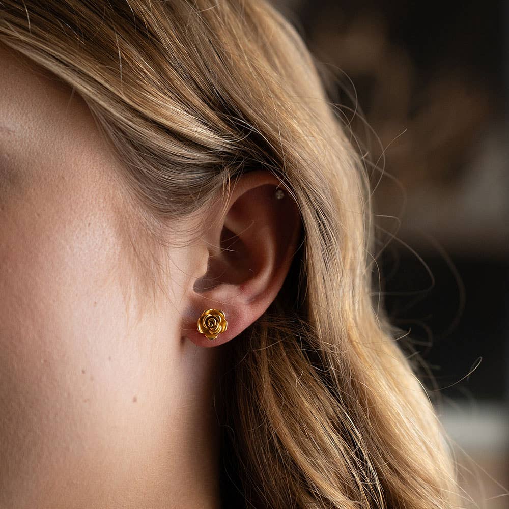 Amano Studio: Rose Stud Earrings