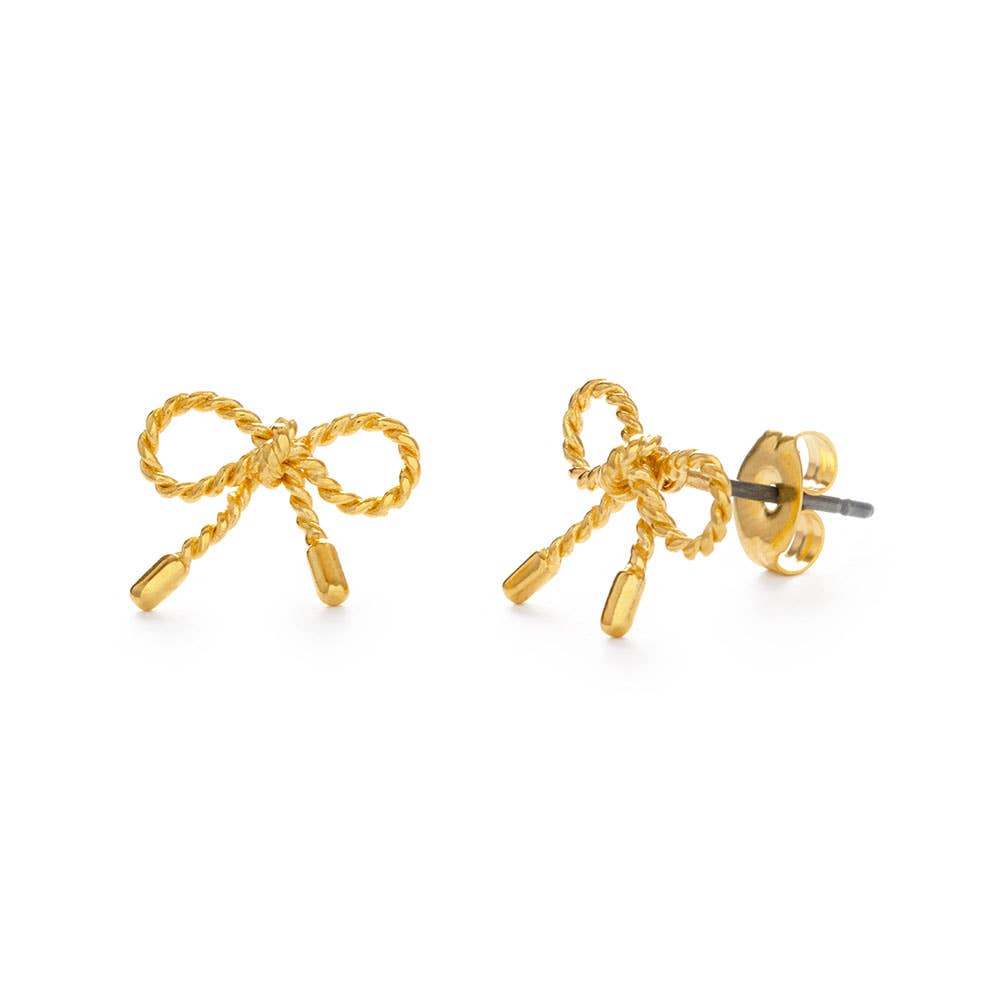 Amano Studio: Tiny Bow Stud Earrings