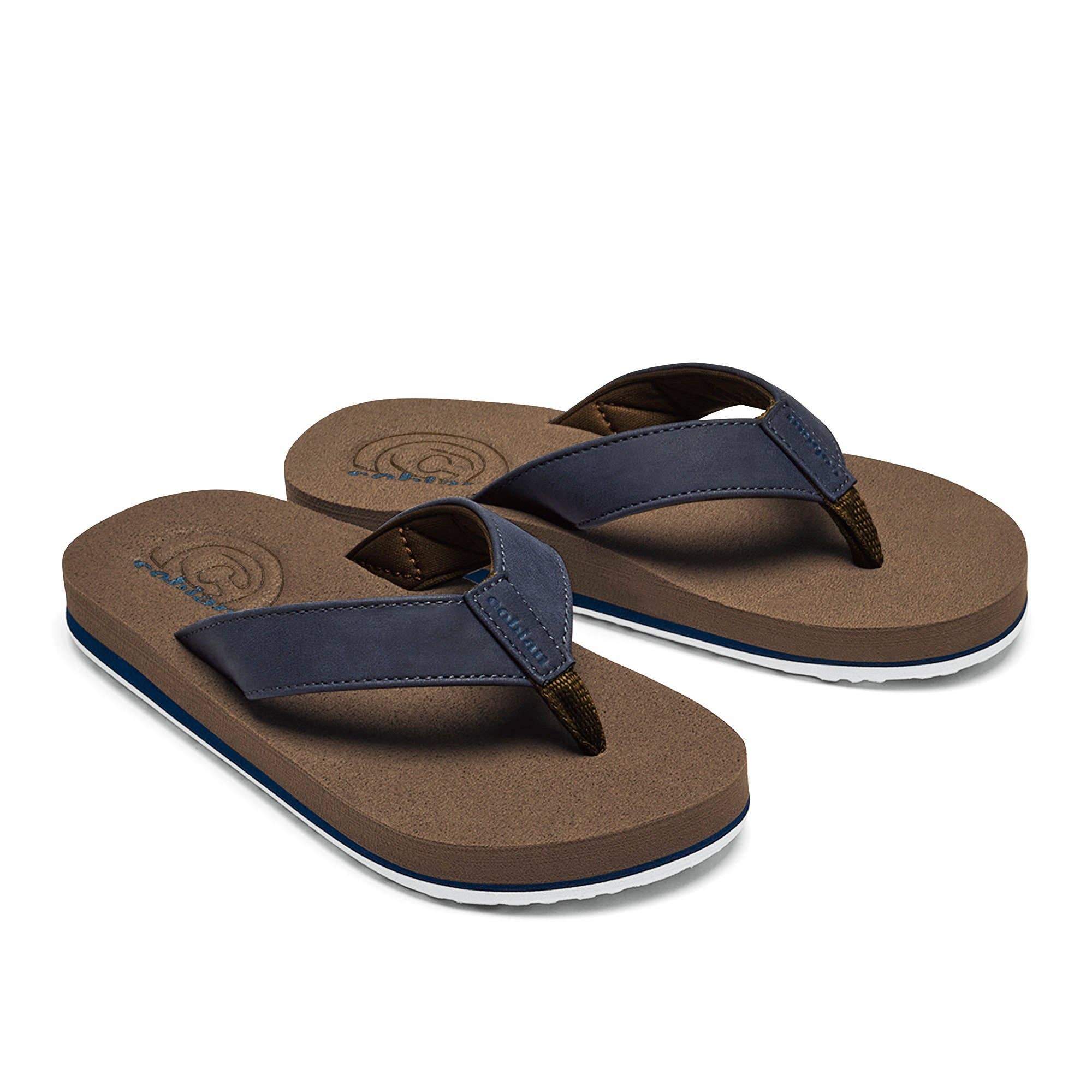 Cobian Kid's Floater 2 Jr. Flip Flop Sandal (Navy)