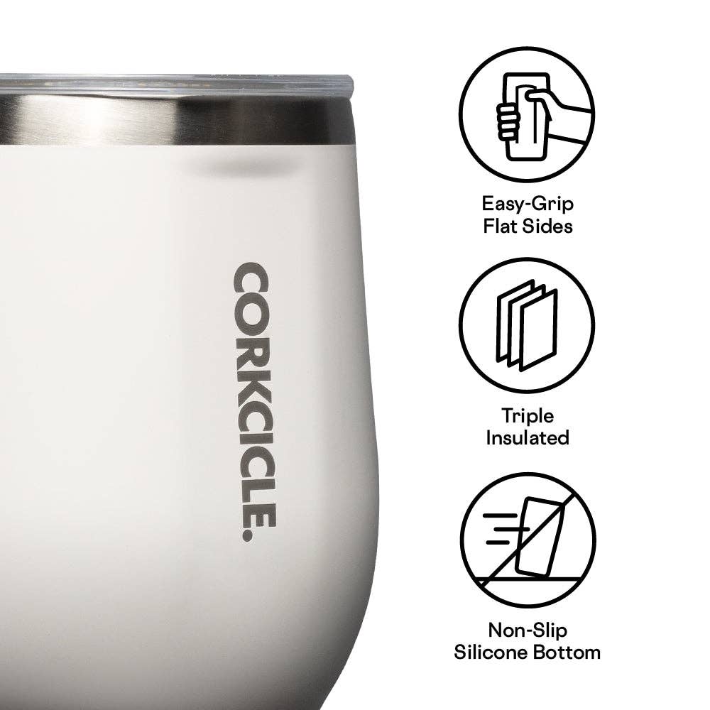 Corkcicle: Stemless - 12oz Oat Milk