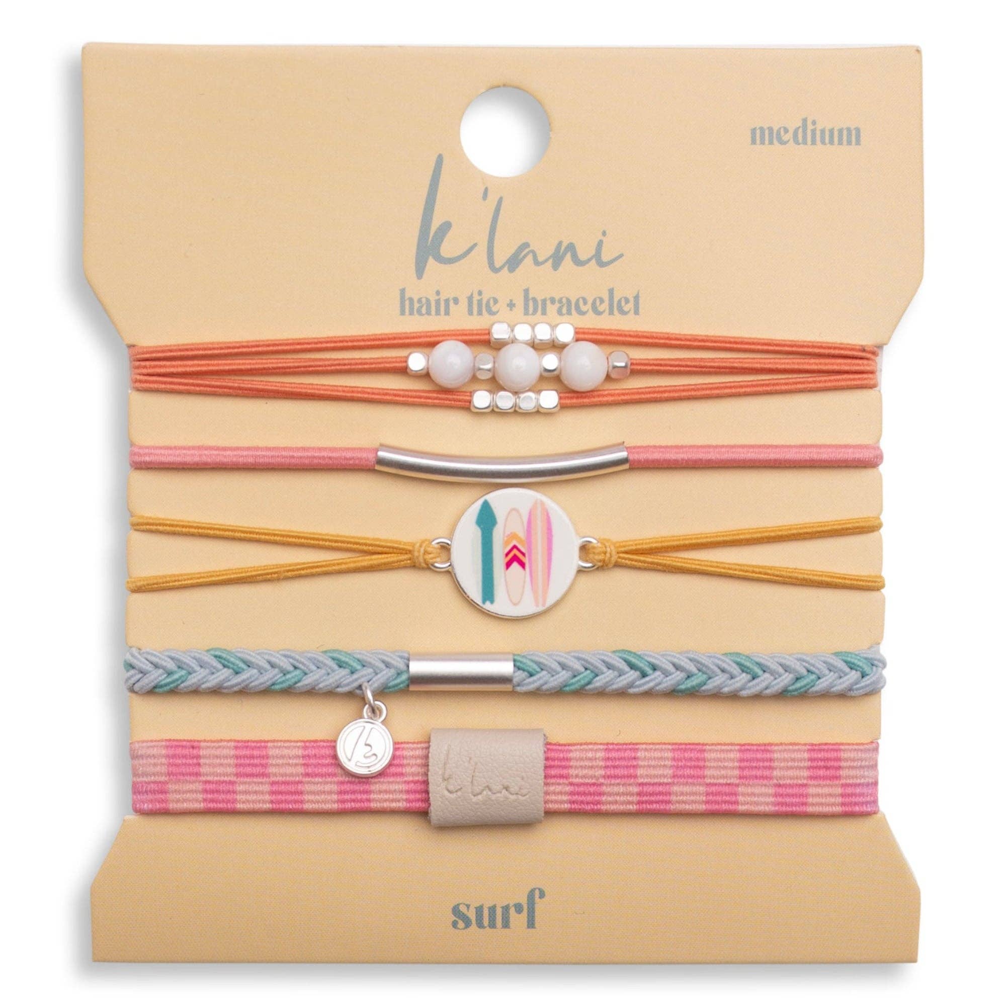 K'Lani Tie Bracelets (Surf)