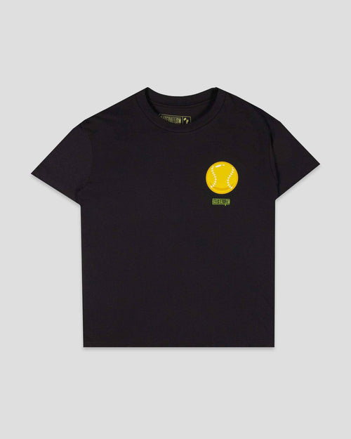 Baseballism Doubles and Bubbles T-Shirt Youth (Banana)