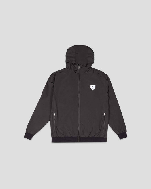 Baseballism: Shutout Retro Windbreaker (Black) - Youth