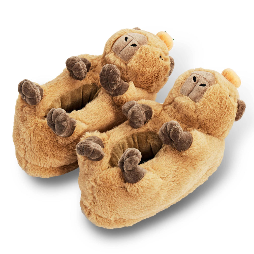 Oooh Yeah: Kid's Mabel the Capybara Non-Slip Slippers