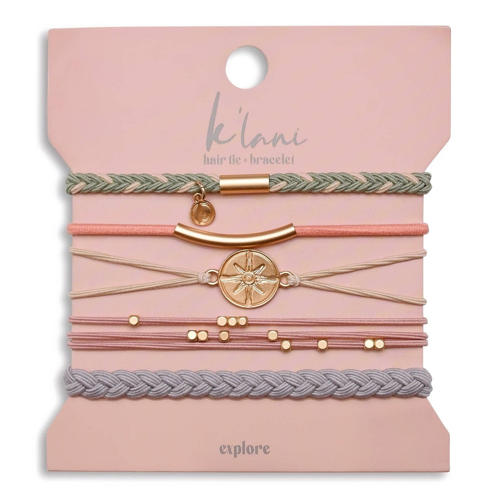 K'Lani: Explore Hair Tie Bracelets