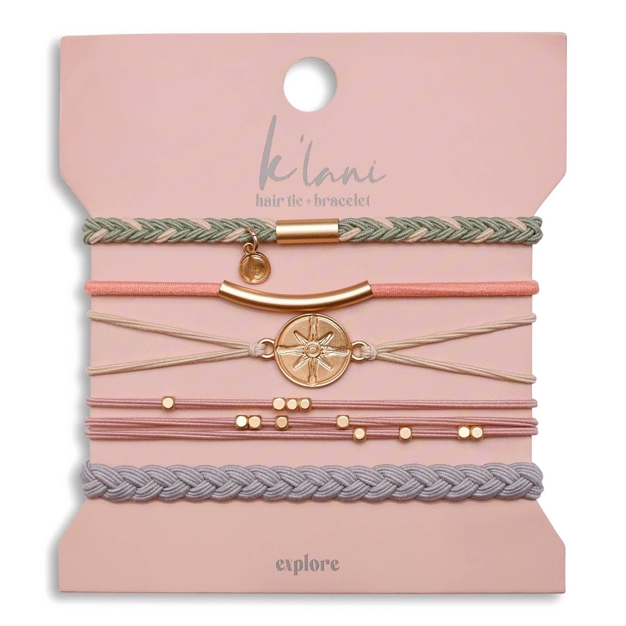 K'Lani: Explore Hair Tie Bracelets