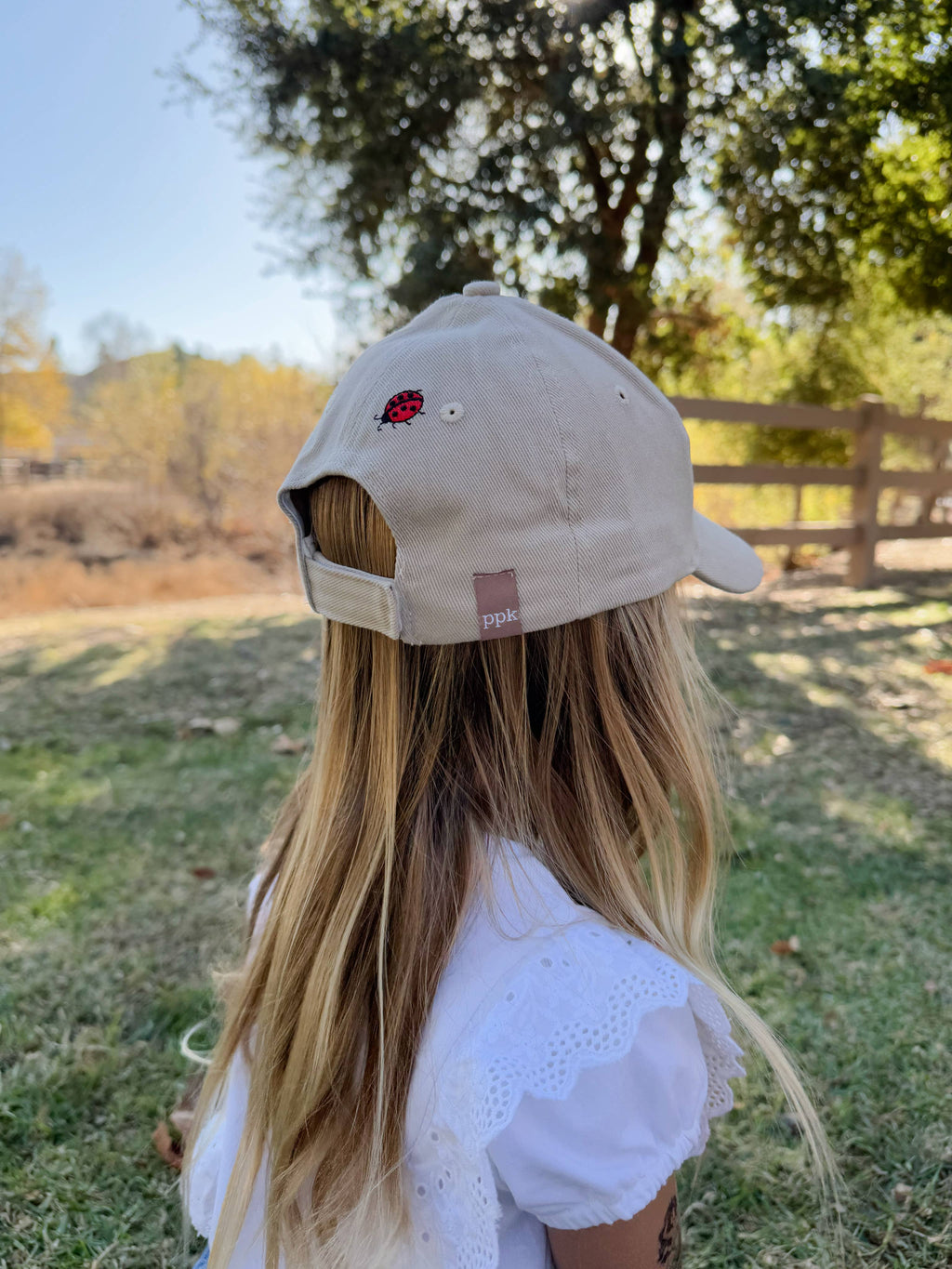Peppercorn Kids: Kids Baseball Hat - Ladybug
