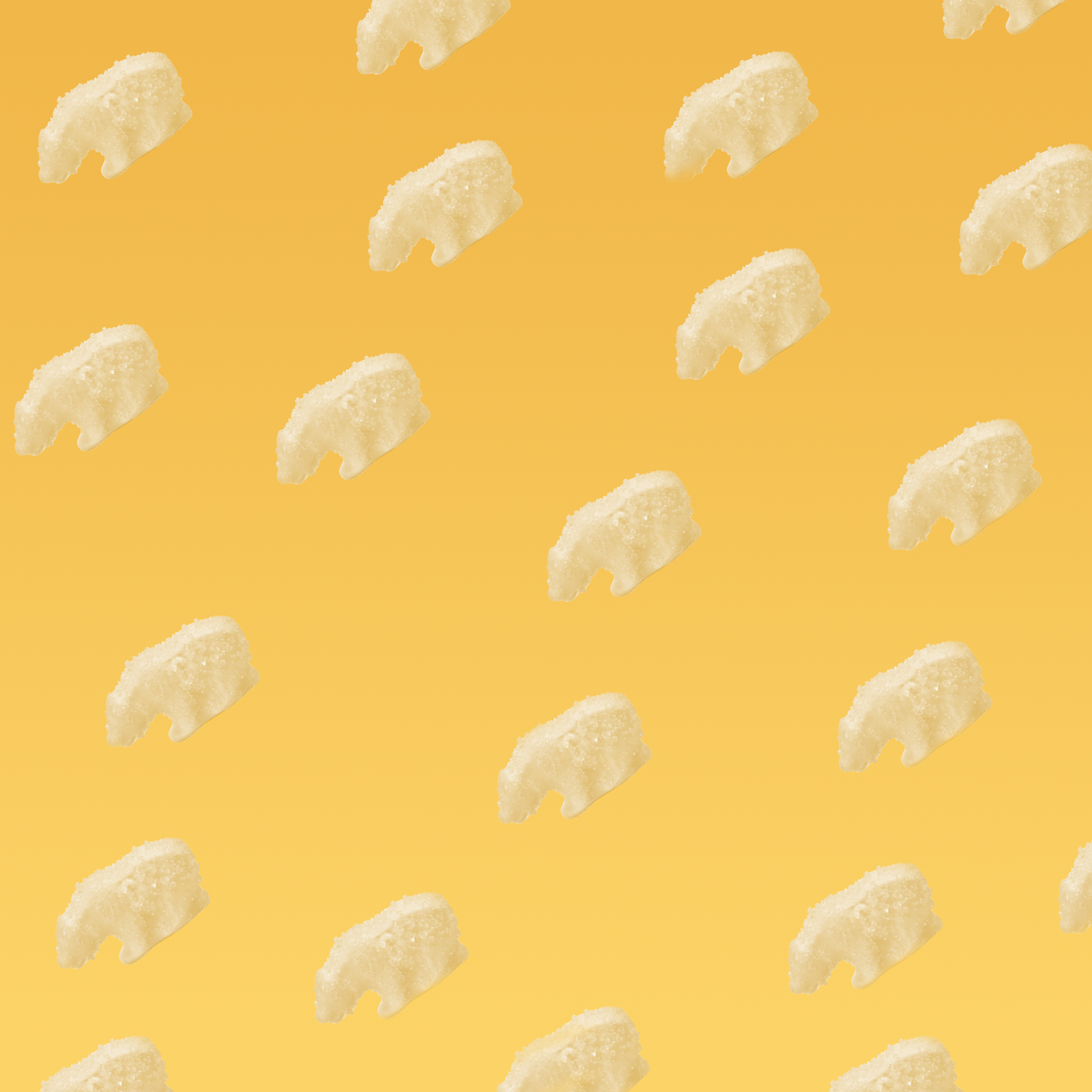 California Gummy Bears - Malibu Sour Pineapple organic gummy bears