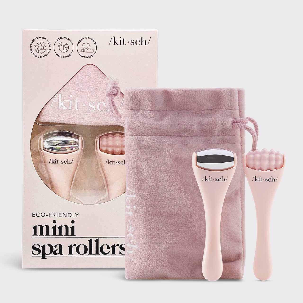 KITSCH: Mini Spa Rollers 2pc Set