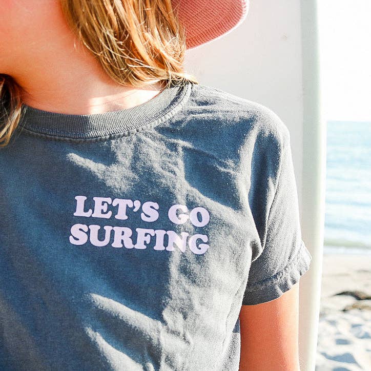 All Swell Surf: Let's Go Surfing Youth Tee