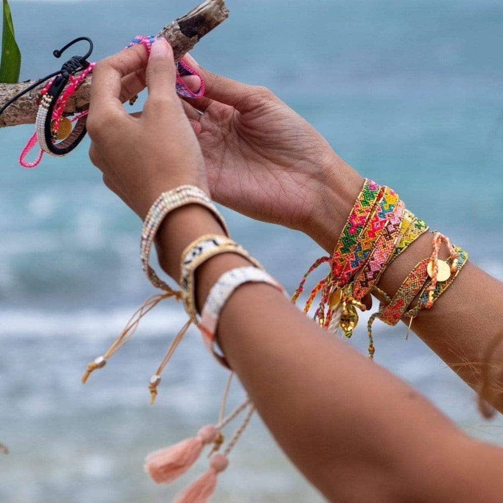 Love Is Project Bali Friendship Bracelet (Jungle Bloom)