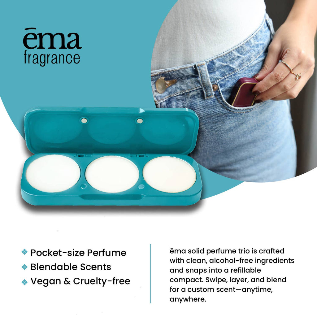 ēma fragrance Fragrance Compact – Amalfi Aqua