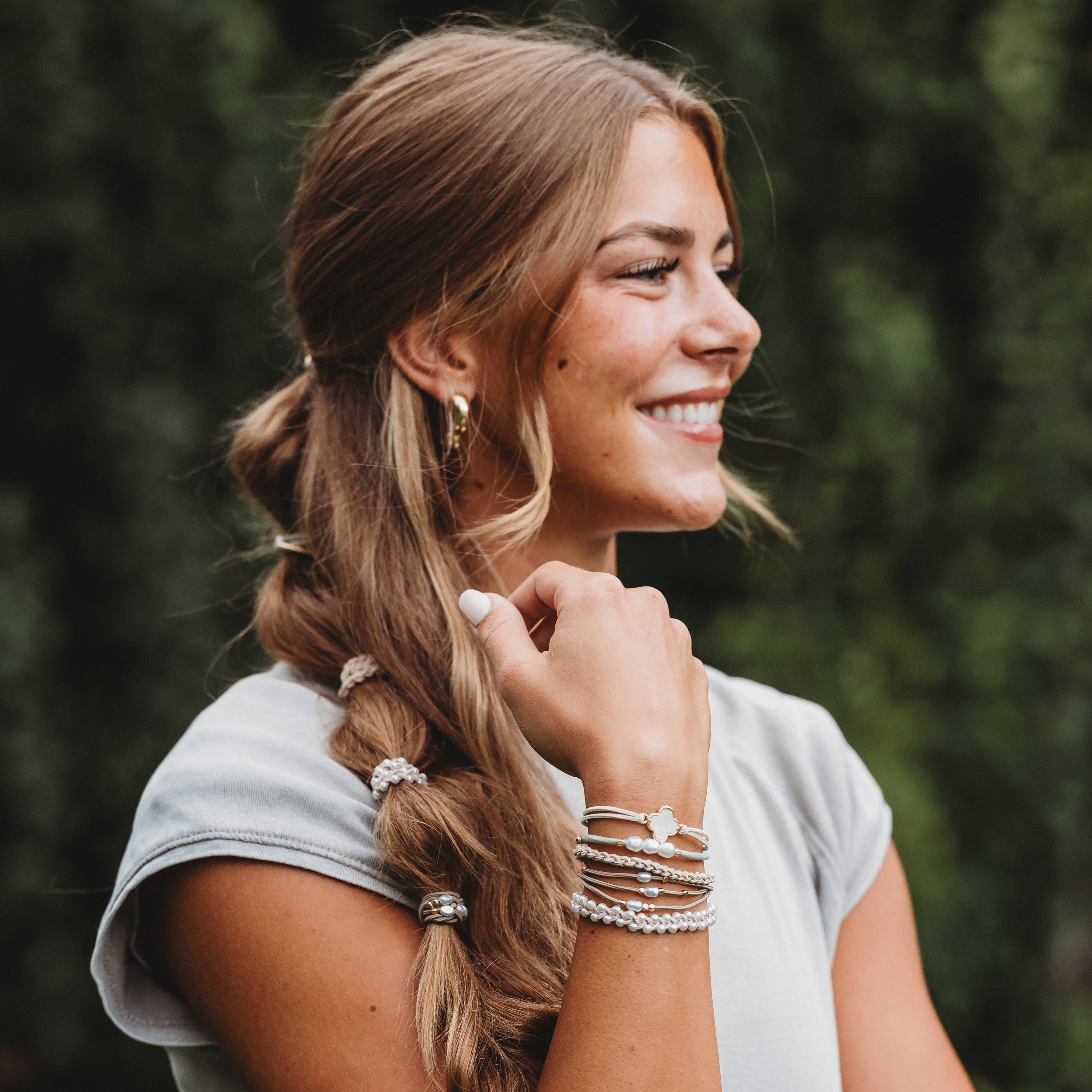K'Lani Hair Tie Bracelets (Glimmer)