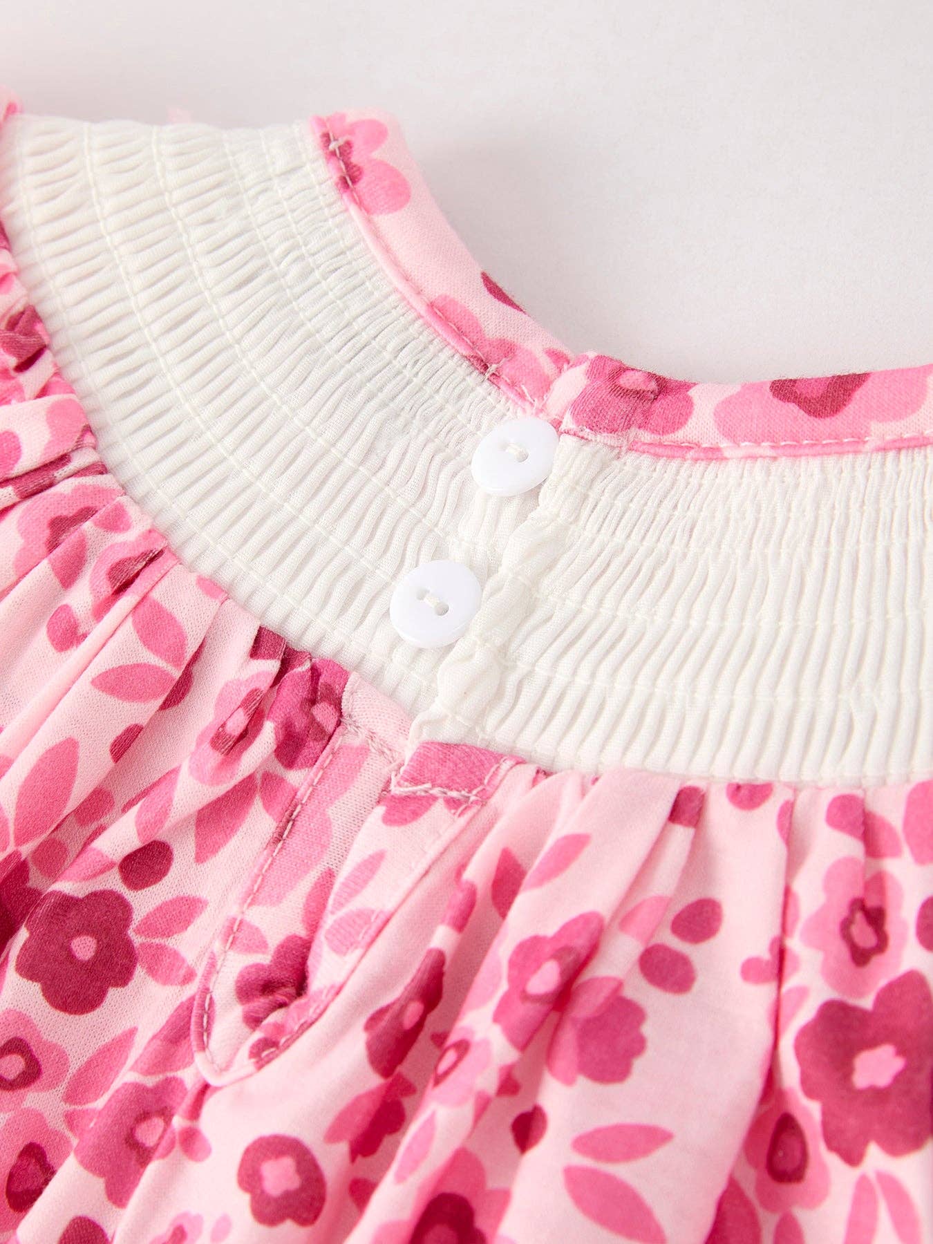 Rylee Faith: Boots Embroidered Short Sleeve Floral Baby Girl Romper