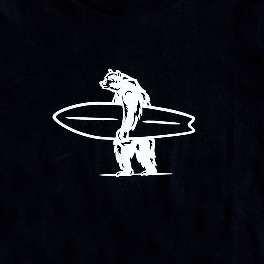 Everyday California: Mini Simply Tee - Kid's California Surfing Bear Short Sleeve