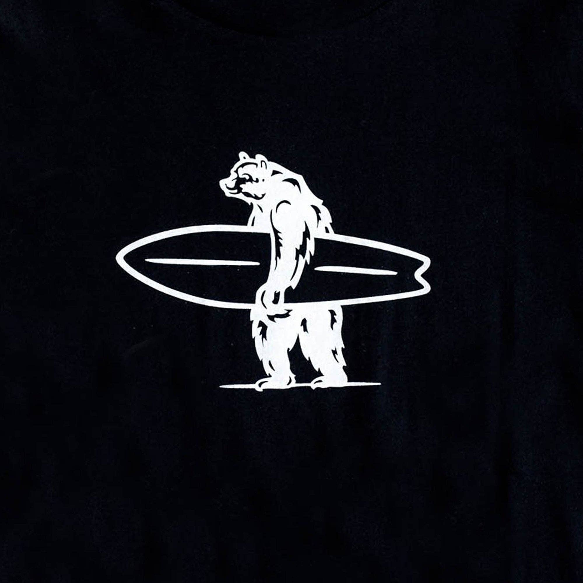 Everyday California: Mini Simply Tee - Kid's California Surfing Bear Short Sleeve