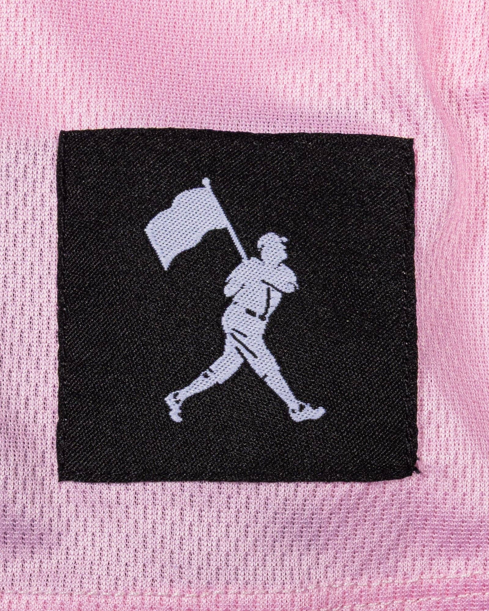 Baseballism: Diamond Air Liner Mesh Training Shorts (Pink) - Youth