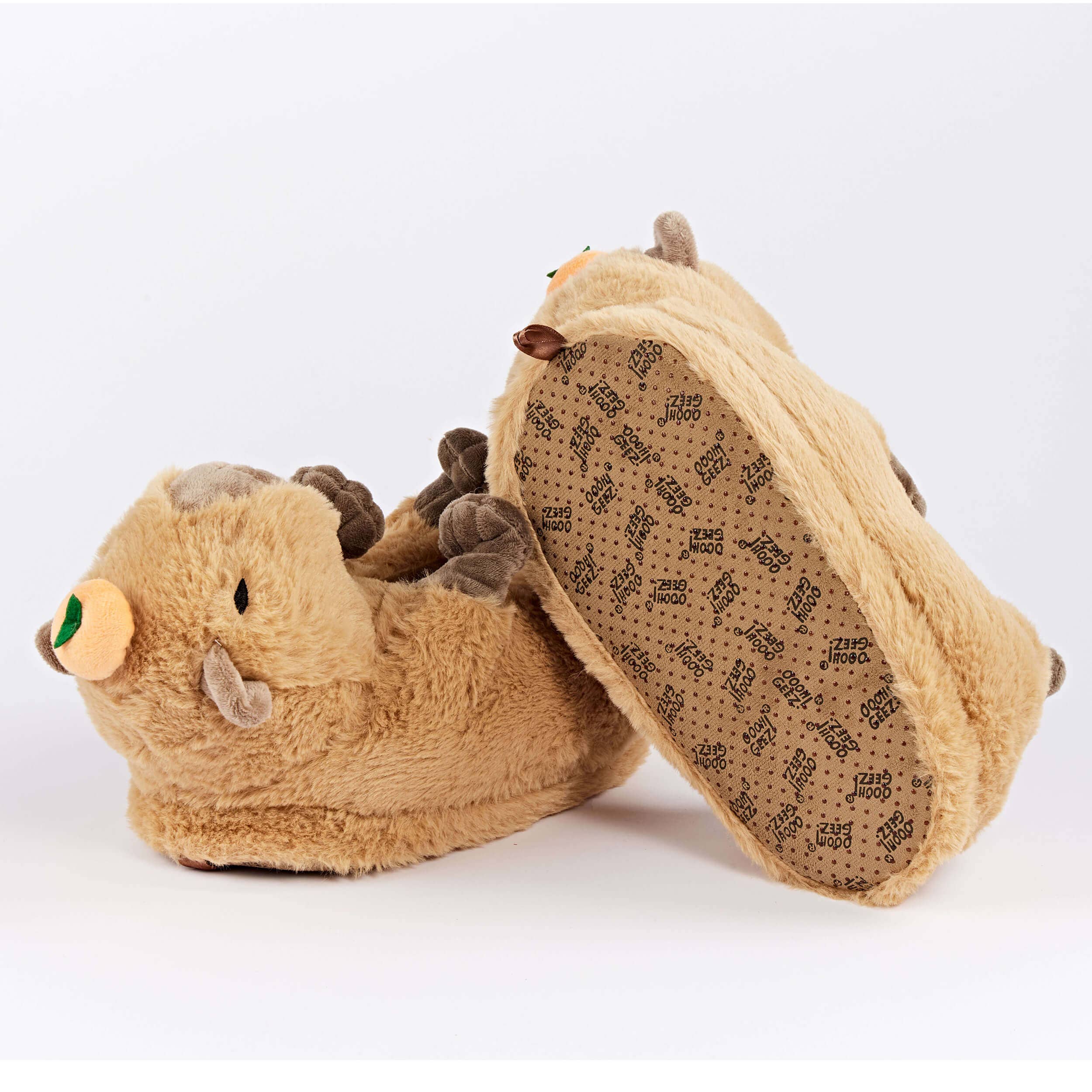 Oooh Yeah: Kid's Mabel the Capybara Non-Slip Slippers