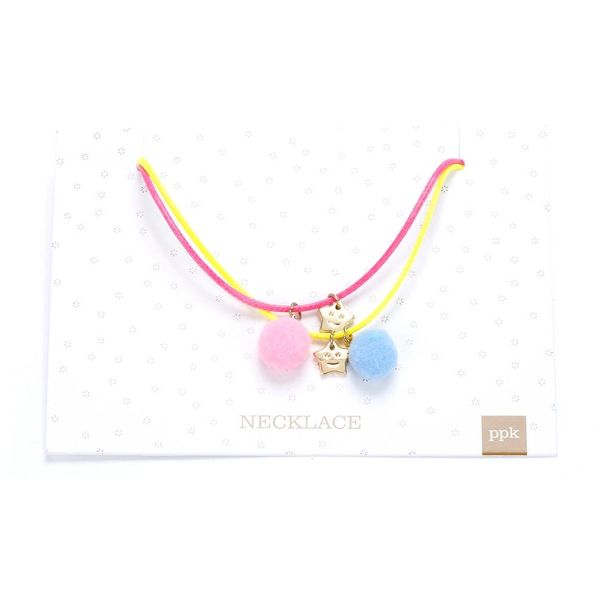 Peppercorn Kids: Pompom and Star Necklace