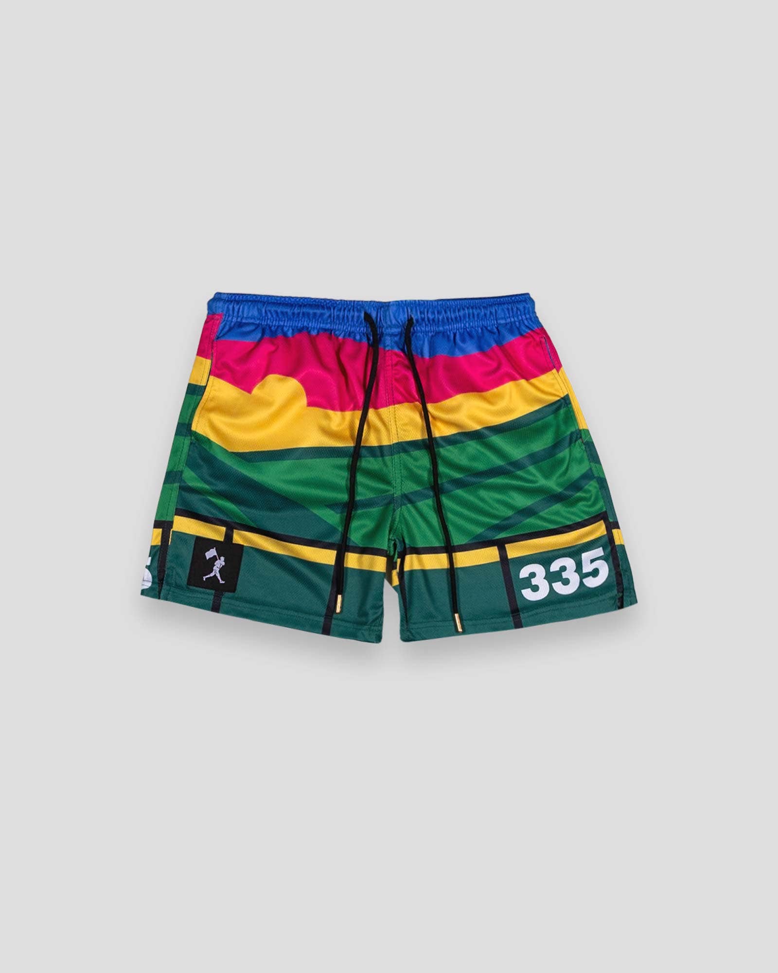 Baseballism: Home View Diamond Air Mesh Shorts - Youth