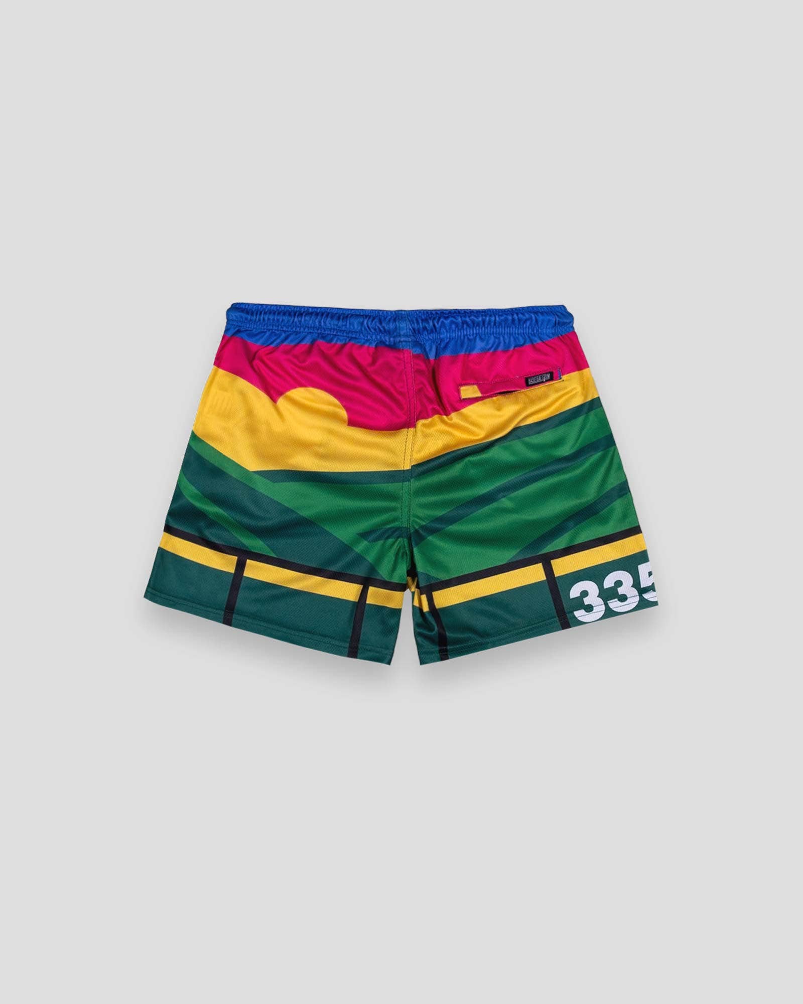 Baseballism: Home View Diamond Air Mesh Shorts - Youth