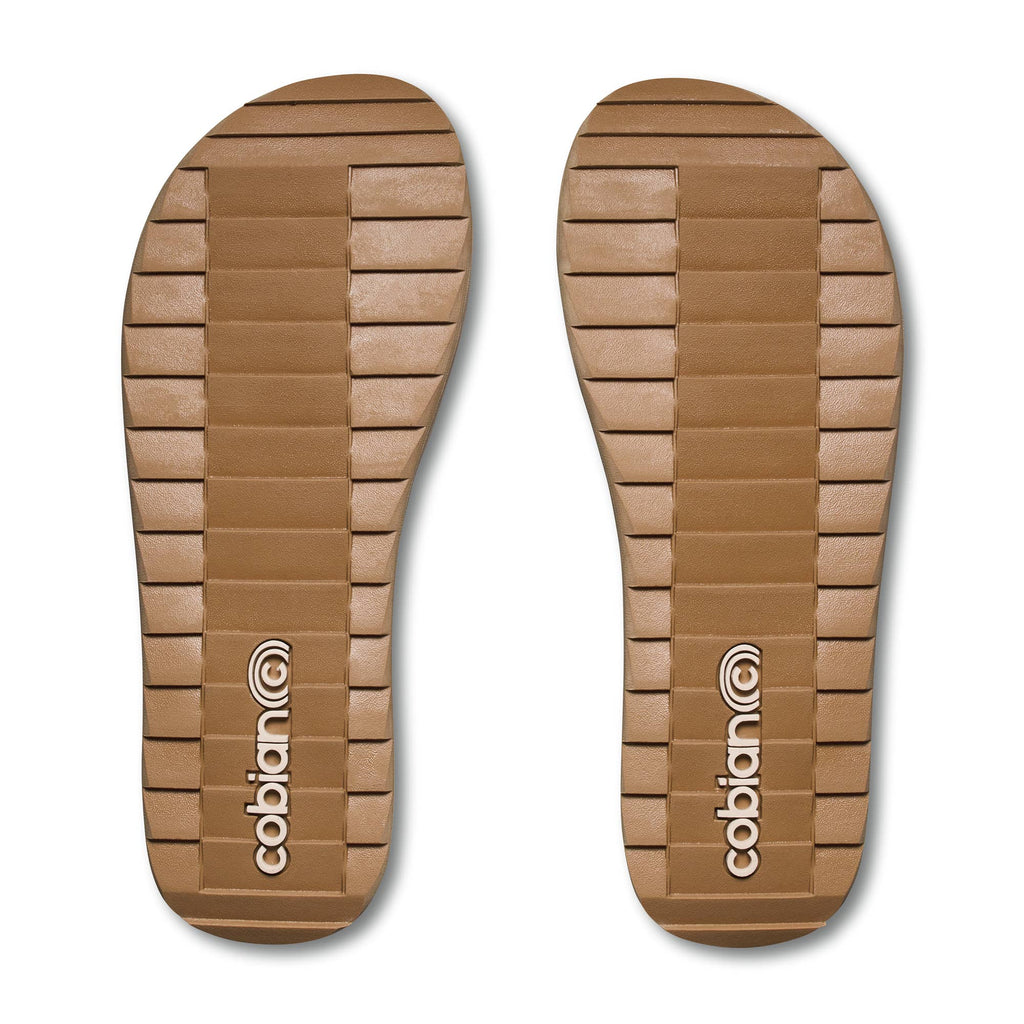 Cobian: Women's Reya Rise Navy Wedge Sandal with Contoured Footbed