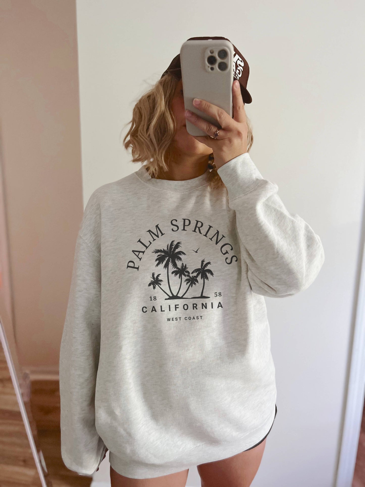 Lola Magnolia: Palm Spring Crewneck