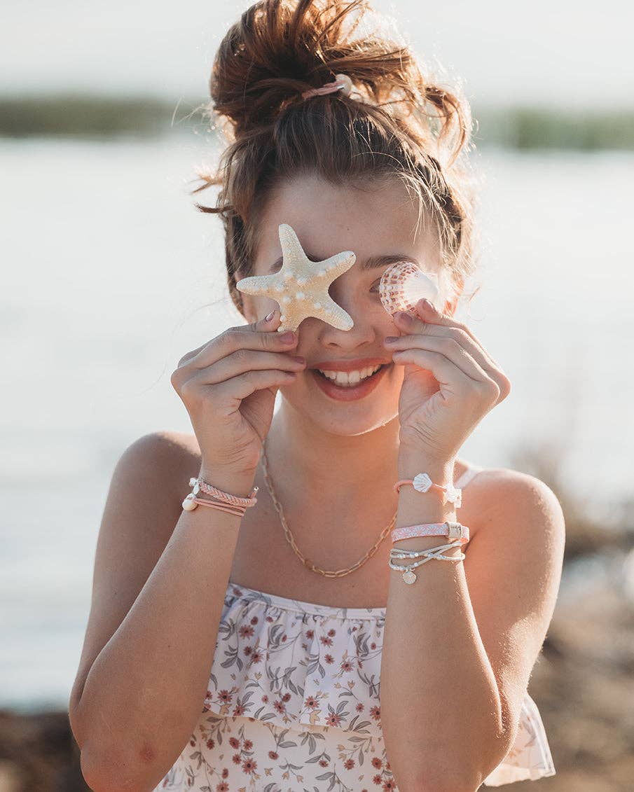 K'Lani: Shimmer Hair Tie Bracelets