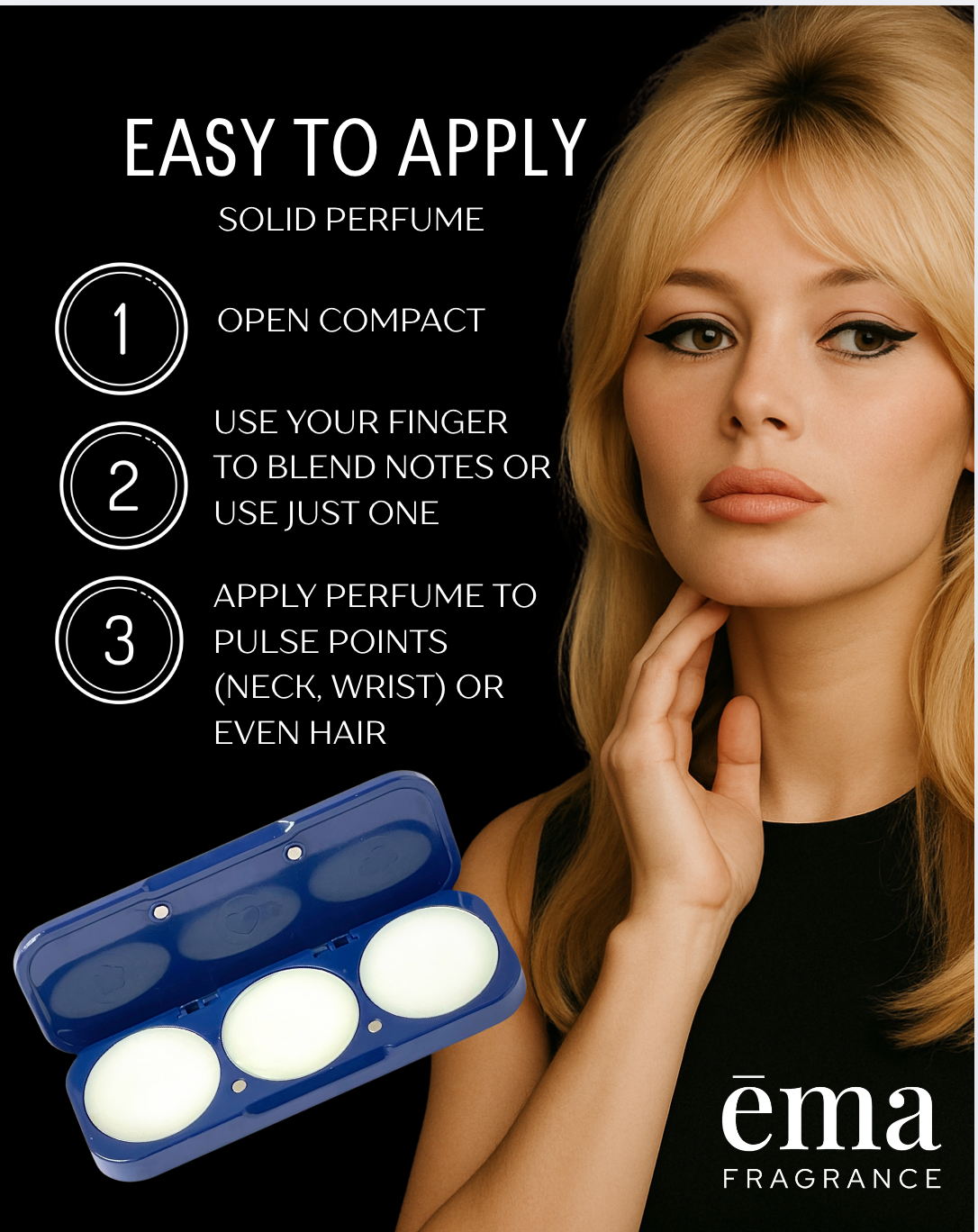 ēma fragrance Solid Perfume Pod – Vanilla