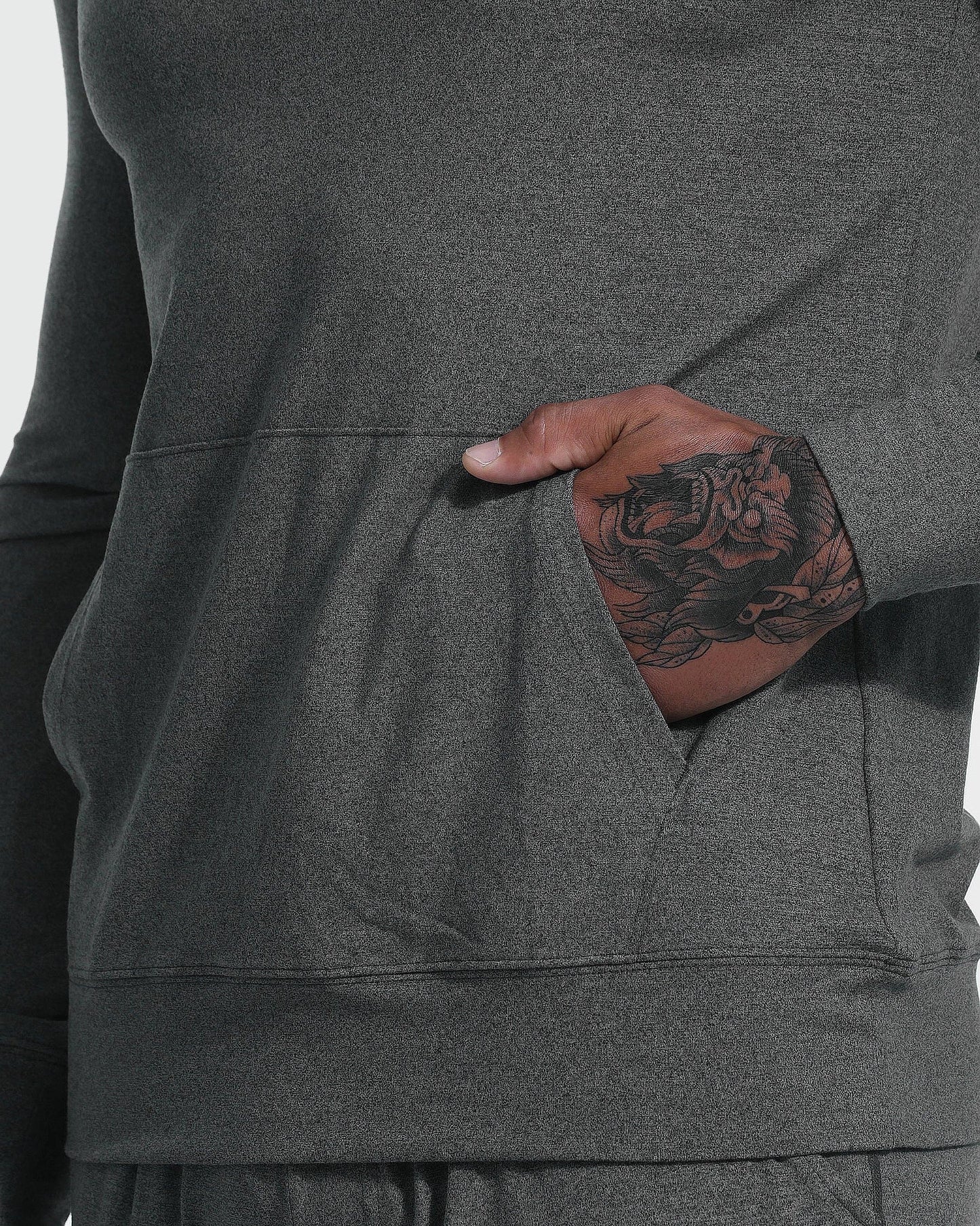 True Classic: Pullover Hoodie | Active Comfort | Charcoal Heather