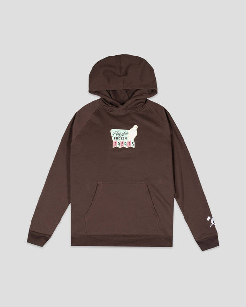 Baseballism Frozen Treats Ice Cream Sundae Hoodie Youth (Chocolate)