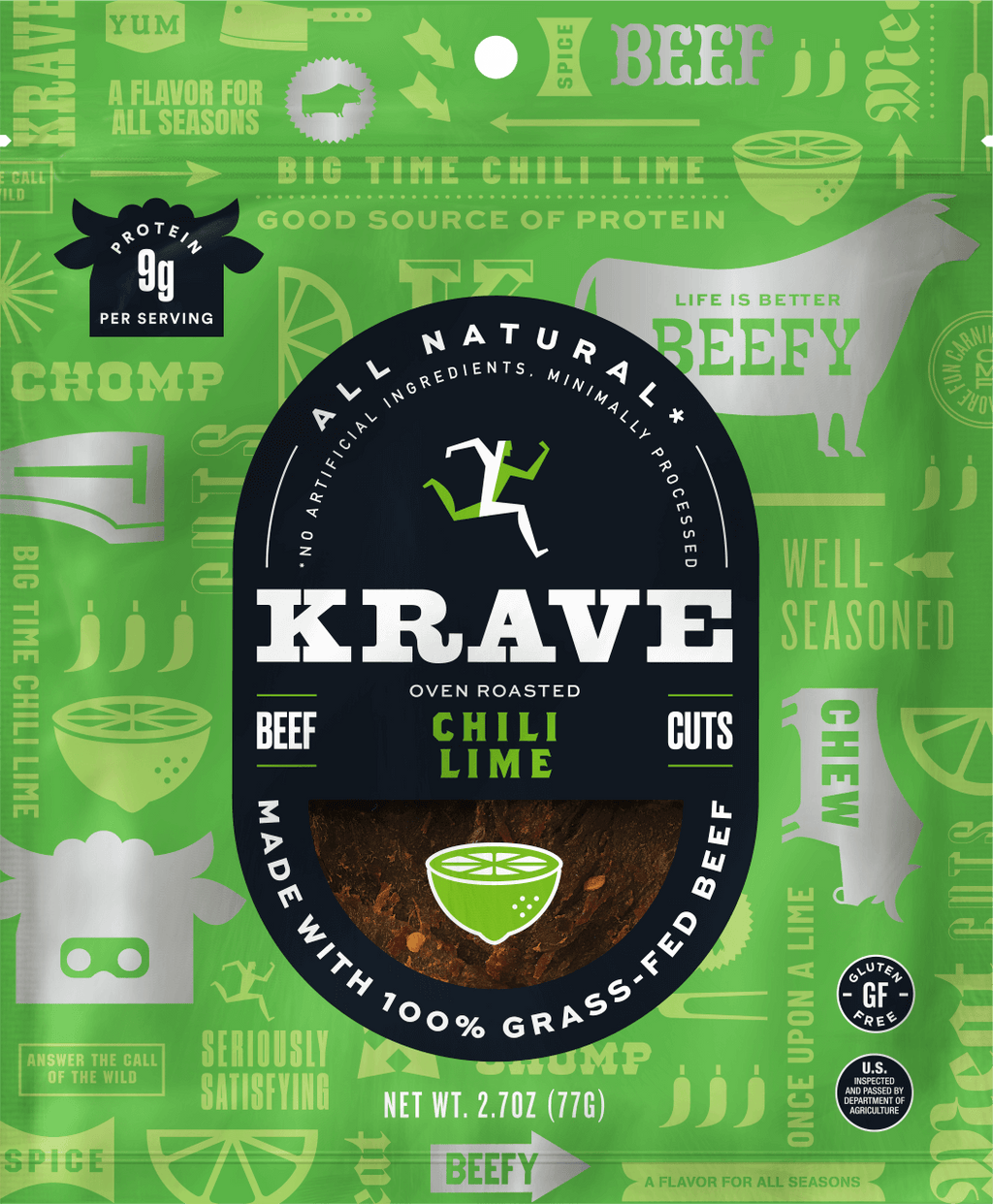 KRAVE: Chili Lime Beef Jerky