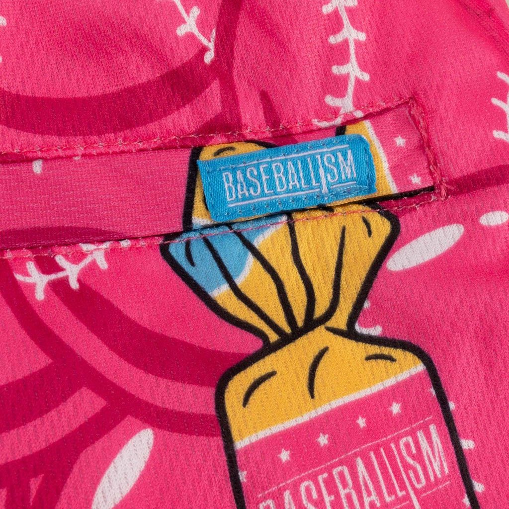 Baseballism: Doubles and Bubbles Diamond Air Mesh Shorts - Youth