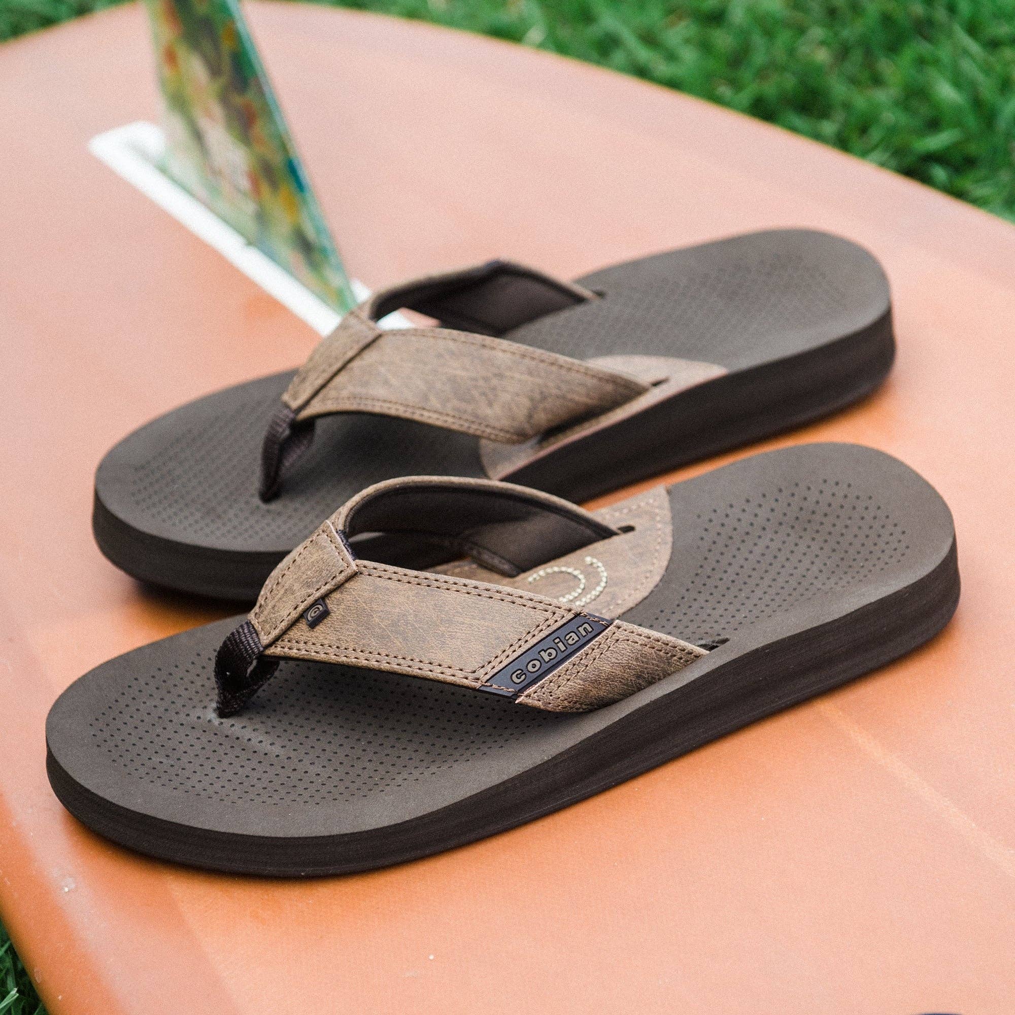 Cobian Men's ARV 2 Flip Flop Sandal with Arch Support (Java)
