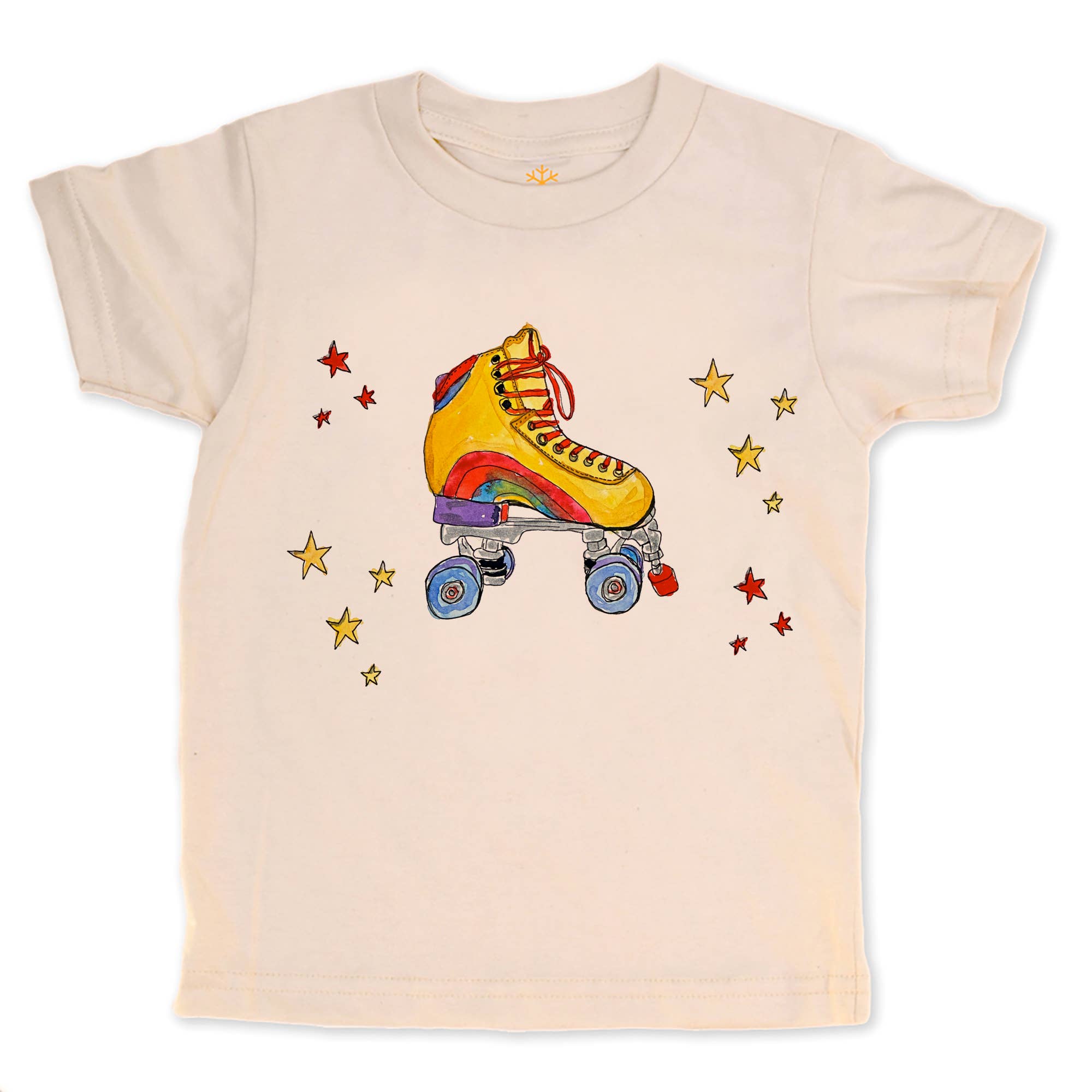 orangeheat: Roller Skate - Kids Organic Tee