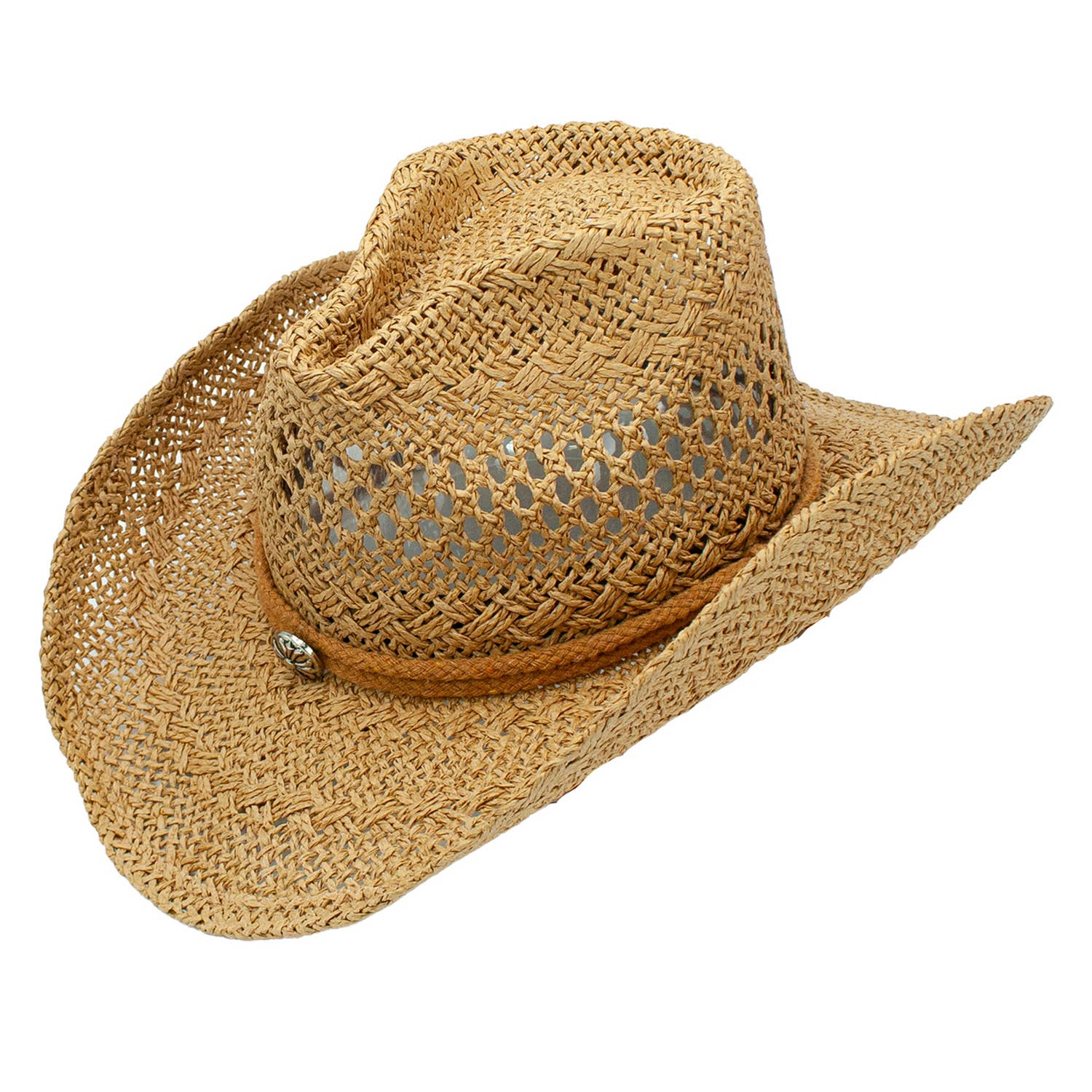 Peter Grimm: Runaway Toyo Straw Beach Sun Drifter Cowboy Hat