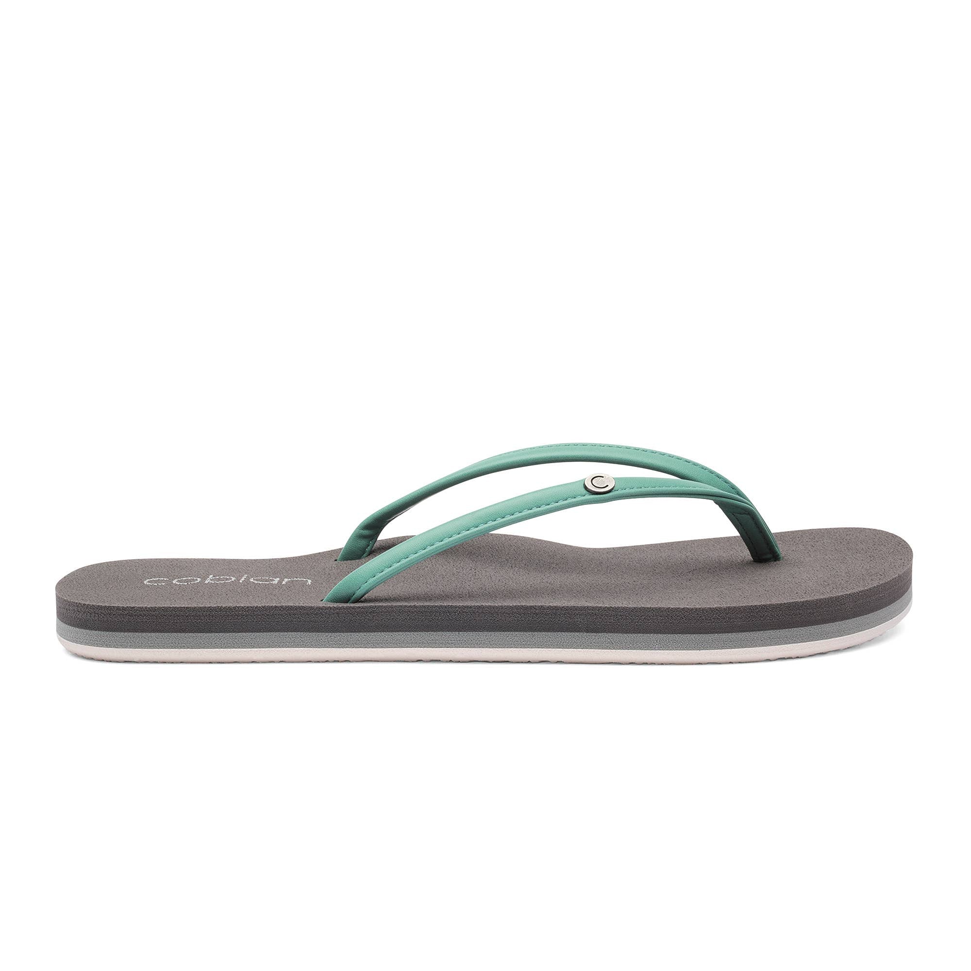 Cobian: Women's Nias Bounce Casual Flip Flop Sandal - Aqua